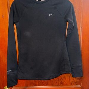 Under Armour Black ColdGear Base 3.0 Fitted Top